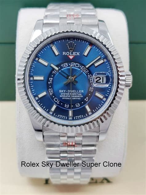 rolex sky dweller super clone|rolex sky dweller sub.